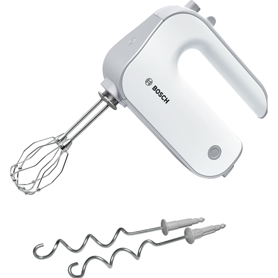 Bosch MFQ4030S, Ručni mikser, Styline, 500 W, Bijela, Srebrna
