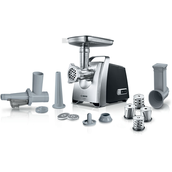 Bosch MFW68660, Uređaj za mljevenje hrane, ProPower, 2200 W, Crna, krom
