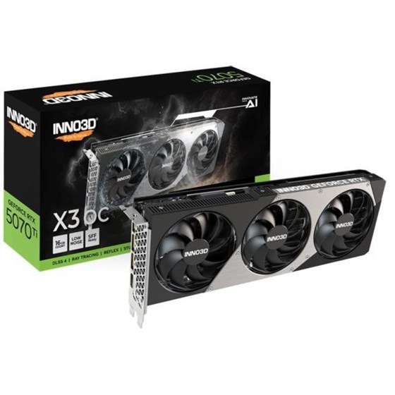 Grafička kartica Inno3D, nVidia GeForce RTX 5070 Ti X3 OC, 16GB GDDR7,  1x HDMI, 3x DisplayPort 