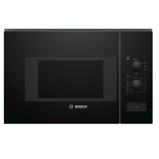 Bosch BFL520MB0, Ugradbena mikrovalna pećnica, Crna