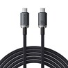 Kabel USB C - USB C Baseus Fast Charging Crystal Shine 100W, 20Gbps, 1.5m, P10318204111-00