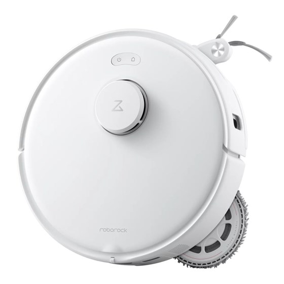Roborock Qrevo Curv 5A1 robotski usisavač sa samopražnjenom stanicom, bijela