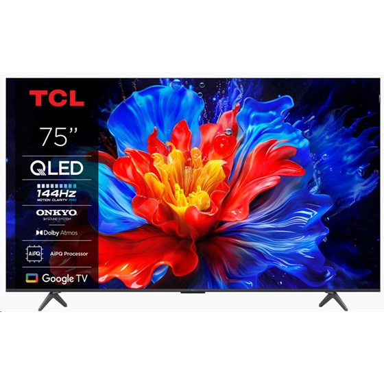 TV TCL 75P8K 75" 4K UHD, QLED,  Smart TV, 75P8K