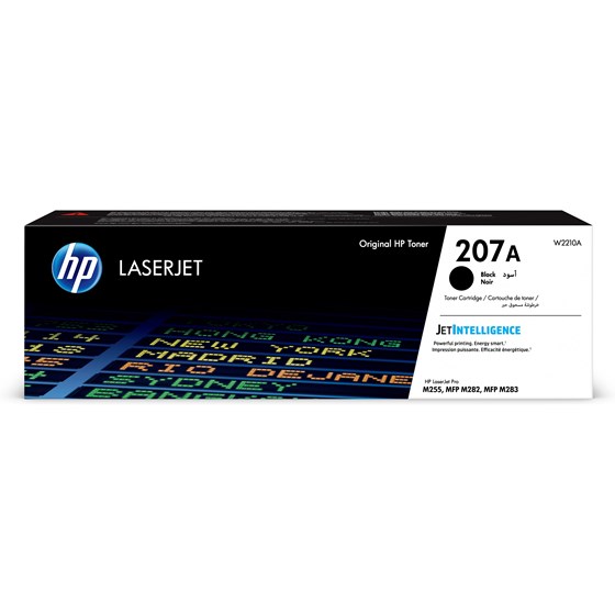 Toner HP Color LaserJet 207A Black P/N: W2210A