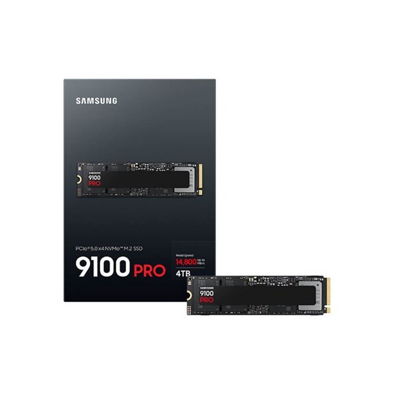 SSD 2TB Samsung 9100 PRO, M.2 NVMe, PCIe Gen5x4, 14,800/13,400 MB/s, MZ-VAP4T0BW