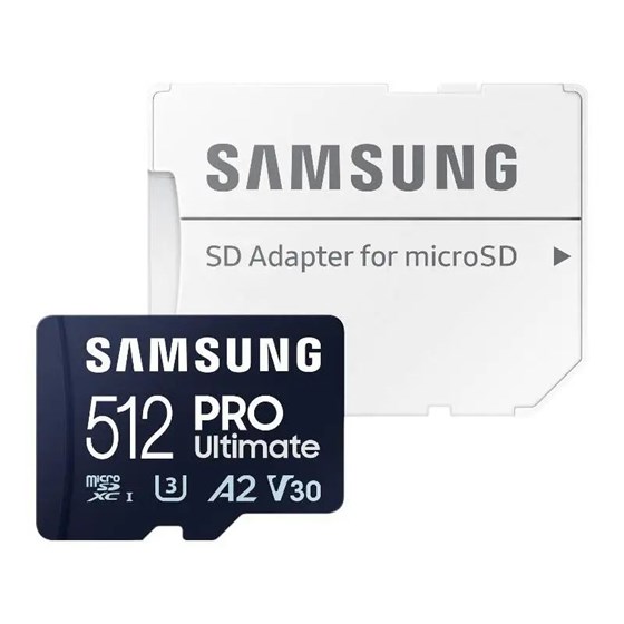 Memorija microSDXC 512GB Samsung Pro Ultimate microSDXC UHS-I U3 + Adapter, MB-MY512SA/WW