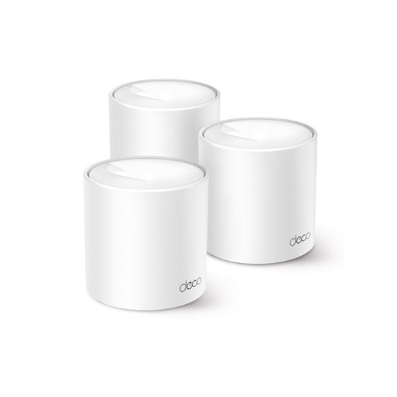 TP-Link Deco X10 (3-pack), AX1500 Dual-Band Whole Home Mesh W-Fi 6 System