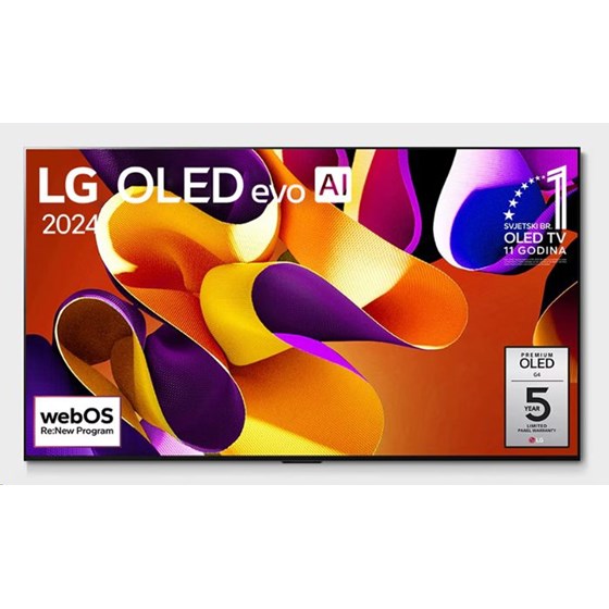 TV LG OLED65G42LW , 65" 4K UHD, OLED, Smart TV, OLED65G42LW