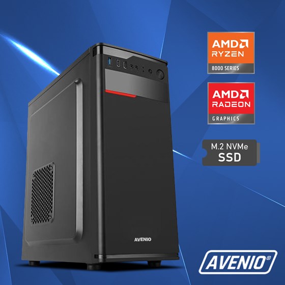 Avenio ProMedia AMD Ryzen 7 8700G 5.10GHz 16GB 1TB NVMe SSD W11P AMD Radeon 780M P/N: 02242811