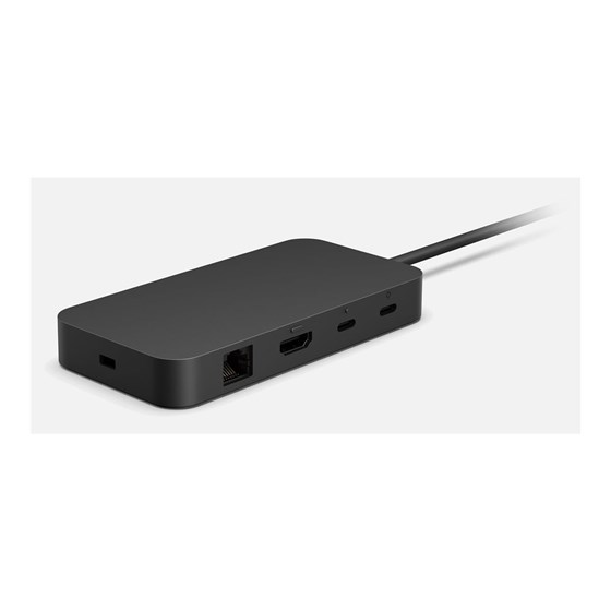 Microsoft Surface USB4 Dock,  Docking station, USB C / USB A, 2x USB C, HDMI, 100 Watt