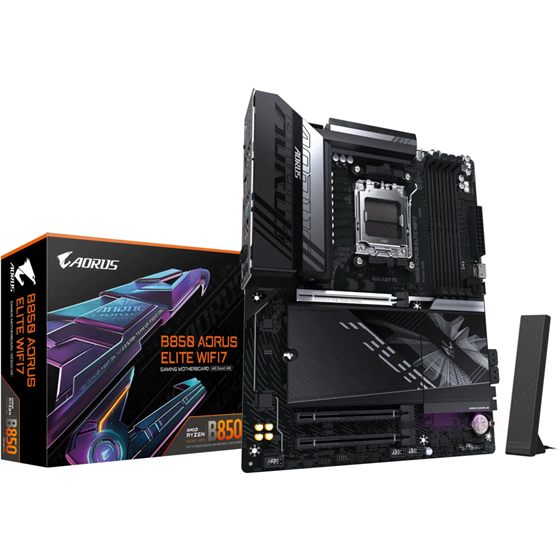 Matična ploča Gigabyte B850 AORUS ELITE WiFi 7, AMD B850 Socket AM5, ATX, DDR5