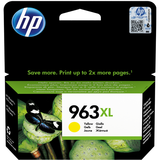 Tinta HP 963XL Yellow P/N: 3JA29AE 