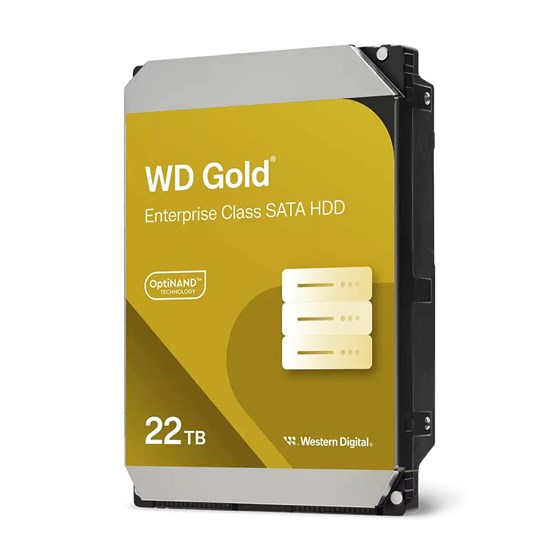 HDD22TB WD Gold Enterprise 3.5", SATA 6Gb/s, 7200rpm, 512MB cache, WD221KRYZ