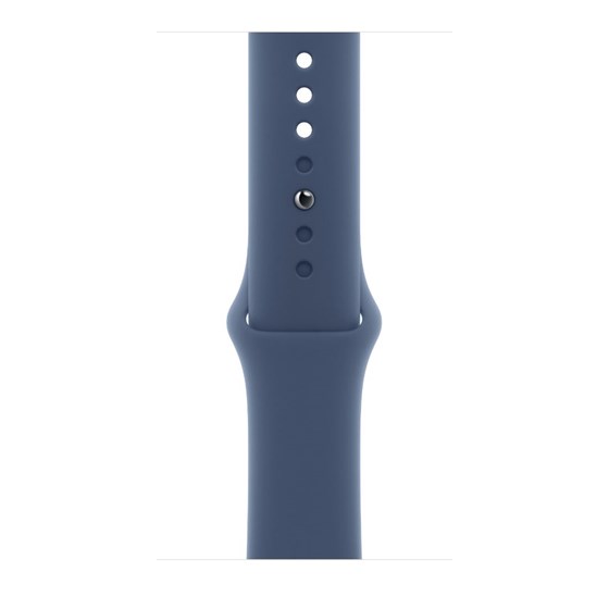 Apple Watch S10 GPS 46mm Silver Alu Case with Denim Sport Band - M/L