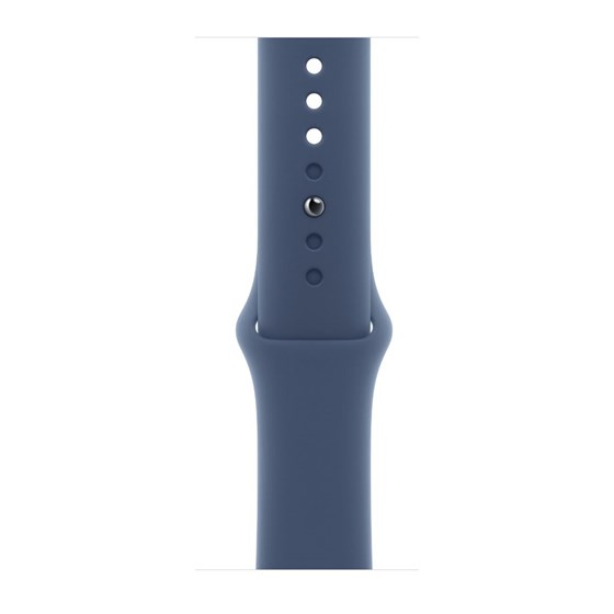 Apple Watch S10 GPS 42mm Silver Alu Case with Denim Sport Band - S/M