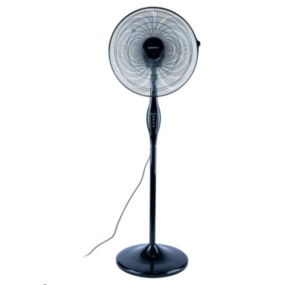 Tornado Ventilator samostojeći 16" Crni
