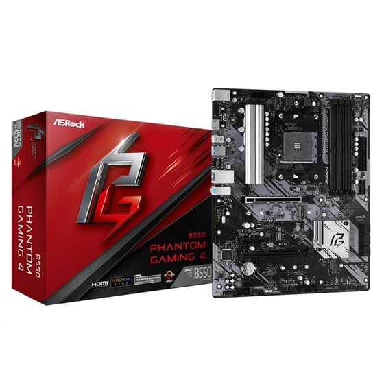 Matična ploča ASRock B550 Phantom Gaming 4, AMD B550, AM4, ATX, DDR4 