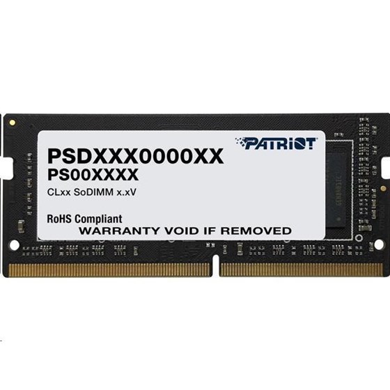 Memorija za laptope 8GB DDR4 3200MHz Patriot Signature P/N: PSD48G320081S