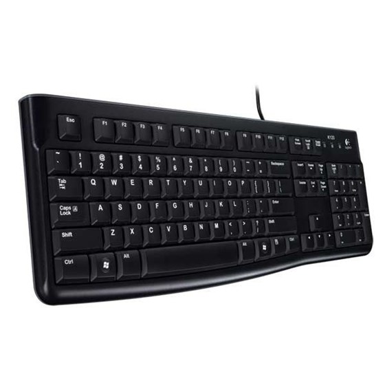 Tipkovnica Žična Logitech K120 USB crna P/N: 920-002498