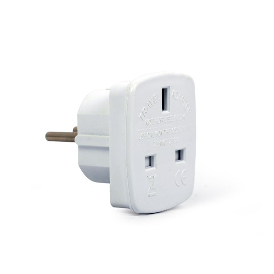 Adapter univerzalni schuko UK na EU Gembird P/N: A-AC-UKEU-001 