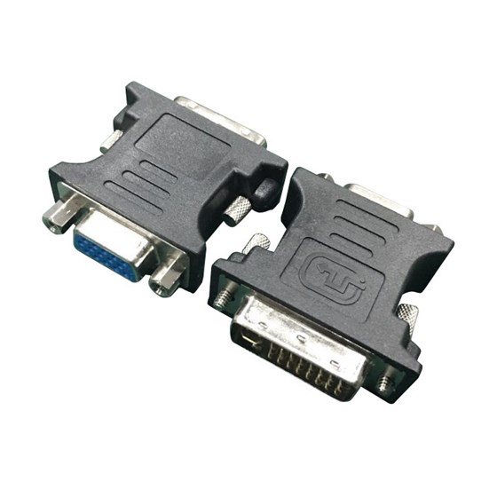 Adapter DVI M - VGA F Gembird P/N: A-DVI-VGA-BK 