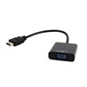 Adapter HDMI M - VGA F + audio adapter kabel Gembird P/N: A-HDMI-VGA-03
