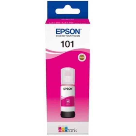 Tinta Epson 101 EcoTank Magenta P/N: C13T03V34A 