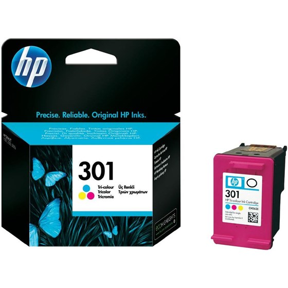 Tinta HP 301 TriColor P/N: CH562EE 