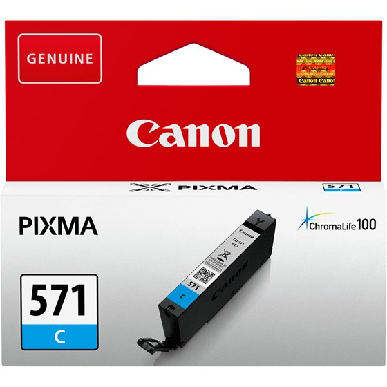 Tinta Canon 571 Cyan P/N: CLI-571C 