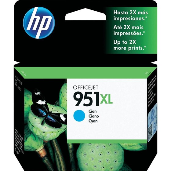 Tinta HP 951XL Cyan P/N: CN046AE 