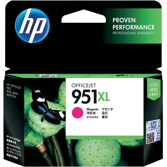 Tinta HP 951XL Magenta P/N: CN047AE 