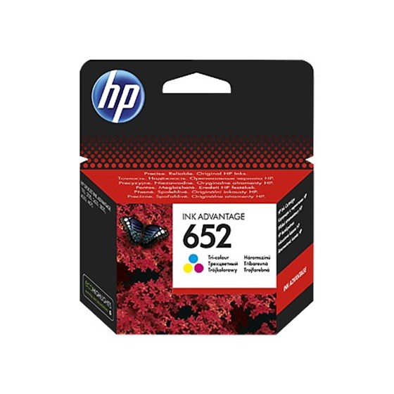 Tinta HP 652 TriColor P/N: F6V24AE 