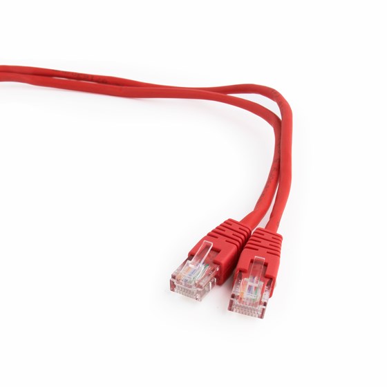 Kabel UTP CAT 5e 1m Gembird Crveni P/N: PP12-1M/R 