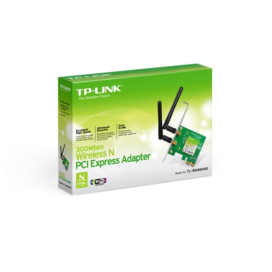 TP-Link TL-WN881ND, 300Mbps Wireless N PCIe Adapter, Mrežna kartica 
