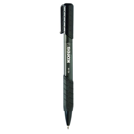 Kemijska olovka Kores K-6 crna