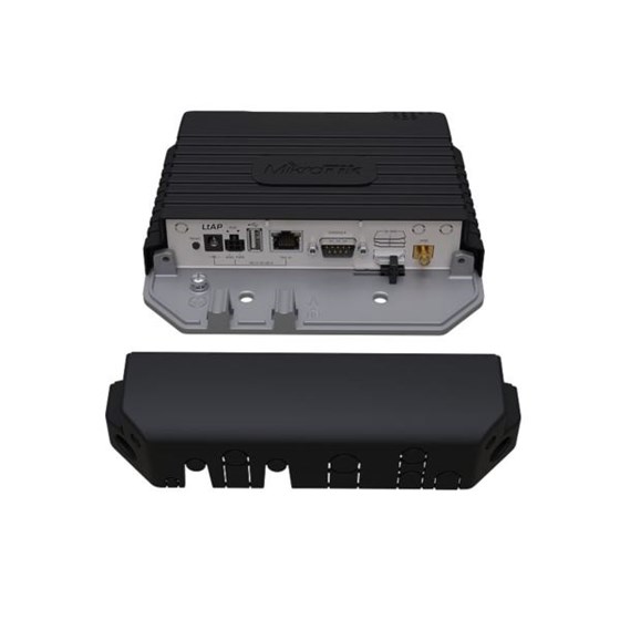 MikroTik LtAP LTE6 kit, Access Point, 2.4GHz, LTE CAT6 modem, GPS, miniPCI-e, 3×miniSIM, USB, RS232, RouterOS L4, outdoor case (RBLtAP-2HnD&R11e-LTE6)