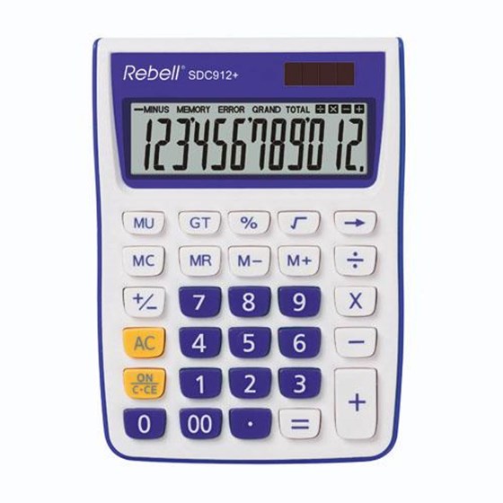 Kalkulator komercijalni Rebell SDC912+Violet