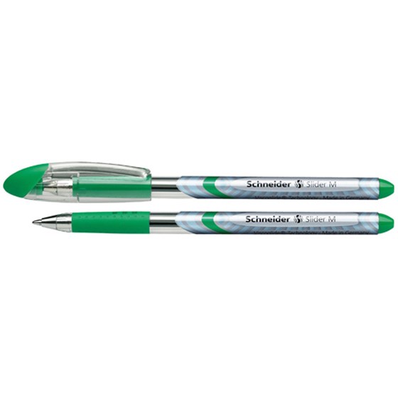 Kemijska olovka Schneider, Slider M, zelena