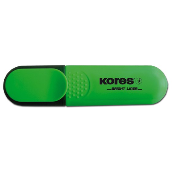 Tekstmarker Kores, Bright Liner, 0,5-5 mm, zeleni