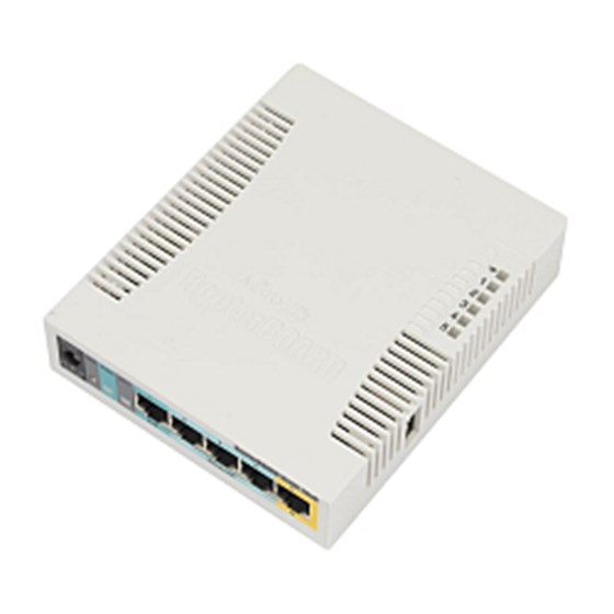 Mikrotik RB951Ui-2HnD, 2.4GHz AP, 128MB RAM, 5×LAN, RouterOS L4